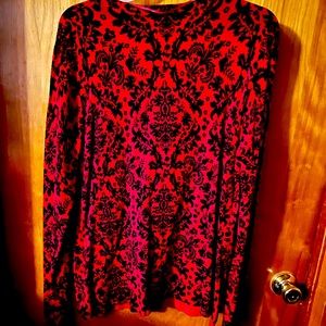 Red & Black Sweater size L